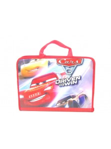 Organizer Cars Merah Anak Tas Les